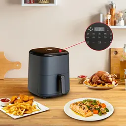 Мультипіч Tefal Easy Fry Max 1500 Вт чорна (EY245B10) - мініатюра 7