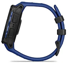 Смарт-годинник Garmin Instinct 3 45mm Amoled Black with Blue Band (010-02936-03/43) - мініатюра 5