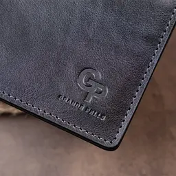Чоловічий шкіряний гаманець GRANDE PELLE 11,5х9х0,7 см acs0015933 - мініатюра 9