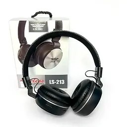 Бездротові розкладні навушники Lelisu LS-213 Bluetooth Black - мініатюра 5