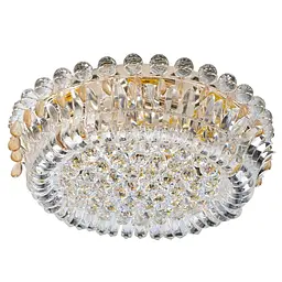 Люстра стельова Brille кришталева LED E14 40W NW Glass (BCL-604C/6)