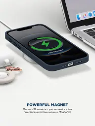 Чохол ArmorStandart ICON2 MagSafe для Apple iPhone 17e / 16e Midnight Blue - мініатюра 8