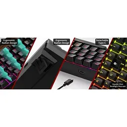 Клавіатура Клавіатура MageGee MK-BOX RGB Magnetic Amethyst Switch (6971969728646-UA) Чорний - мініатюра 9