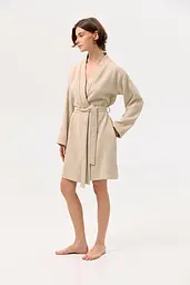 Халат-кімоно Lotus Home - Samma бежевий L/XL - мініатюра 2