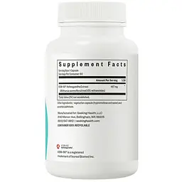 Экстракт ашваганды Seeking Health Ashwagandha Extract 467 мг 60 капсул - мініатюра 2