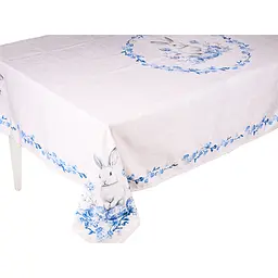Скатертина Alba ceramics Blue Rabbit 140х180 см (796-005)