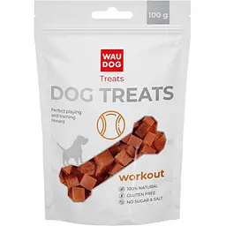 Ласощі для собак Waudog Treats Курячі кубики 100 г