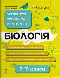 Біологія. Усі поняття, терміни та визначення. 7–11 класи