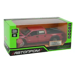 Іграшка Машина Ford F-150 SVT Raptor АВТОПРОМ 68363 Червоний shop (6906231362174)