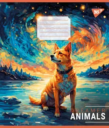 Набір зошитів Yes Dreamer animals А5 в клітинку 60 аркушів 10 шт. (767139) - мініатюра 6
