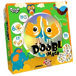 Розважальна настільна гра "Doobl Image" DBI-01-01U укр. мовою Тварини