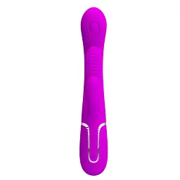 Вібратор PRETTY LOVE Shonia Purple, Twinkled Tenderness, 7 thumping functions 7 vibration functions PRETTY LOVE BW-500041 100621 - мініатюра 3