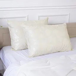 Подушка пухова MirSon Extra №112 м'яка 60х60 см шампань (2200000005373) - мініатюра 12