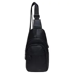 Чоловічий рюкзак шкіряний Keizer K11023-black - мініатюра 2