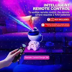Проєктор «Астронавт: Галактика» TOCVEOE з обертанням на 360°, проєктор зоряного неба - мініатюра 8