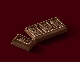 Шоколадні цукерки Hershey's Milk Chocolate Snack Size Bars 293г - мініатюра 4
