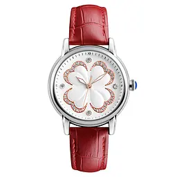 Класичний жіночий годинник Skmei 9159 Elegant (Червоний) - мініатюра 1