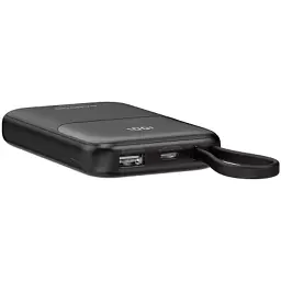 Батарея універсальна Canyon 10000mAh OnPower 101 PD/22.5W built-in cable Black (CNS-CPB101BK) - мініатюра 5