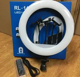 Професійна кільцева LED-лампа RL 14, 36 см - мініатюра 8