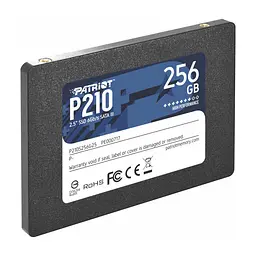 Накопичувач SSD Patriot P210 256GB 2.5" 7mm SATAIII 3D QLC (P210S256G25) - мініатюра 3