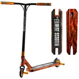Самокат трюковий Best Scooter ЦБ-00264729 помаранчевий - мініатюра 2