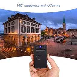 Міні камера wifi з поворотним об'єктивом Wsdcam WD6, датчик руху (100731) - мініатюра 5
