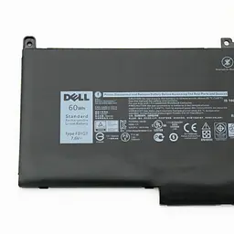 Акумулятор для ноутбука Dell 7280 7290 E7280 E7290 7380 7390 E7380 E7390 7480 7490 E7480 E7480 (F3YGT 7.6V 60Wh) - мініатюра 2