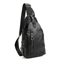 Слінг із замочком шкіряний TDING BAG A0011A