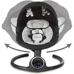 Заколисуючий центр Kidwell Reve Black/Silver - мініатюра 2