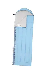 Спальник Naturehike L250 (NH21MSD07) +9°C - з капюшоном - правий - блакитний