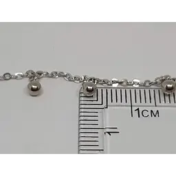 Срібне кольє Діама Кульки. 50011117333 - мініатюра 4