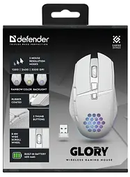 Миша Defender Glory GM-514, LED White (52513) - мініатюра 10