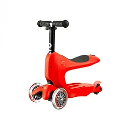 Самокат Micro Mini2go Deluxe Plus червоний (MMD032) - мініатюра 10