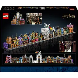 Конструктор LEGO Harry Potter Алея Діаґон. Чаклунські крамниці 2750 деталей (76444) - мініатюра 15