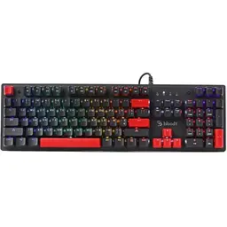 Клавіатура A4Tech Bloody S525N RGB BLMS Red Switch USB Fire Black (4711421002066)