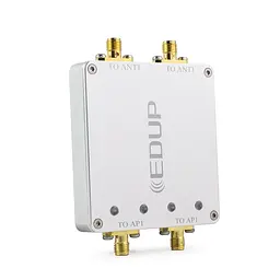 Підсилювач Wi-Fi 2.4Ghz сигналу з антеною EDUP EP-AB023 бустер розширювач вайфай (18639) - мініатюра 3