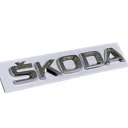 Емблема для Skoda 150 x 23 мм роздільна 3М Польща (5JA 853 687 2ZZ) - мініатюра 3