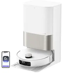 Робот-пилосос з вологим прибиранням Dreame X50 Ultra Complete White