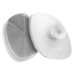 Щітка для обличчя GESKE Facial Brush 4 в 1 з тримачем біла - мініатюра 2