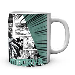 Кружка GeekLand Моя геройська академія My Hero Academia Ізуку Мідорія на тлі манги MHA 02.518 - мініатюра 3