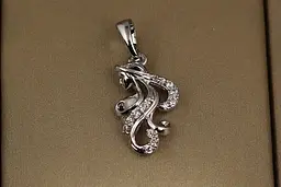 Кулон Xuping Jewelry жінка в очікуванні дива 1.7 см сріблястий