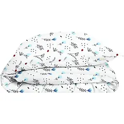Підковдра дитяча Cosas Blue Wildflowers 110х140 см (BushLightBlue_140q)