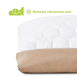Подушка Ideia ортопедична з наволочкою Гречаний Комфорт 50х70 см (8-35627) - мініатюра 4