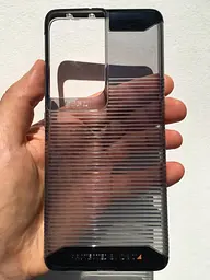 Оригінальний протиударний чохол для Samsung Galaxy S21 Ultra GEAR4 Havana Smoke силіконовий - мініатюра 3