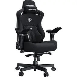 Крісло ігрове Anda Seat Kaiser 3 Pro Size XL Black Fabric - мініатюра 2