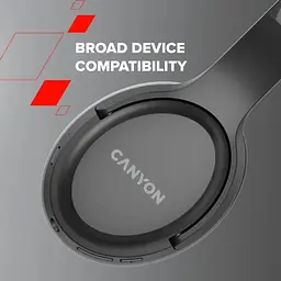 Навушники Canyon BT Headset OnRiff 5 Black (CNS-CBTHS5B) - мініатюра 13