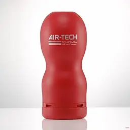 Мастурбатор Tenga Air-Tech Regular з аеростимуляцією і всмоктуючим ефектом, 15.5х6.9 (червоний) - мініатюра 3