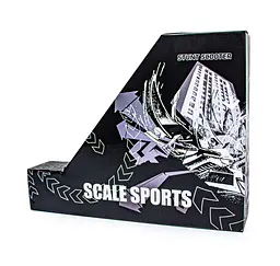 Самокат трюковий Scale Sports 51х11х80 см Синій 000231586 - мініатюра 2