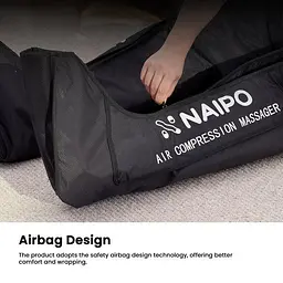 Повітряно-компресійний масажер Naipo (MGF-301) - мініатюра 2