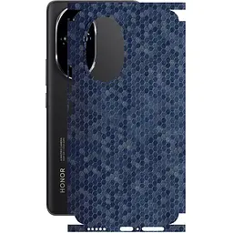 Захисна плівка StatusSKIN для Honor 200 5G Корпус Вініл Соти сині